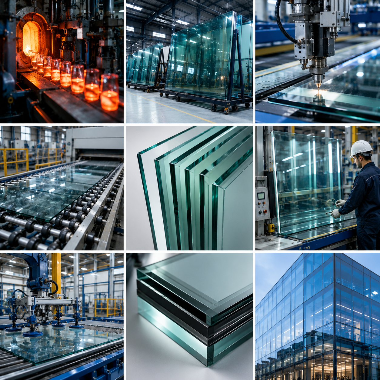 advanced glass manufacturing & processing