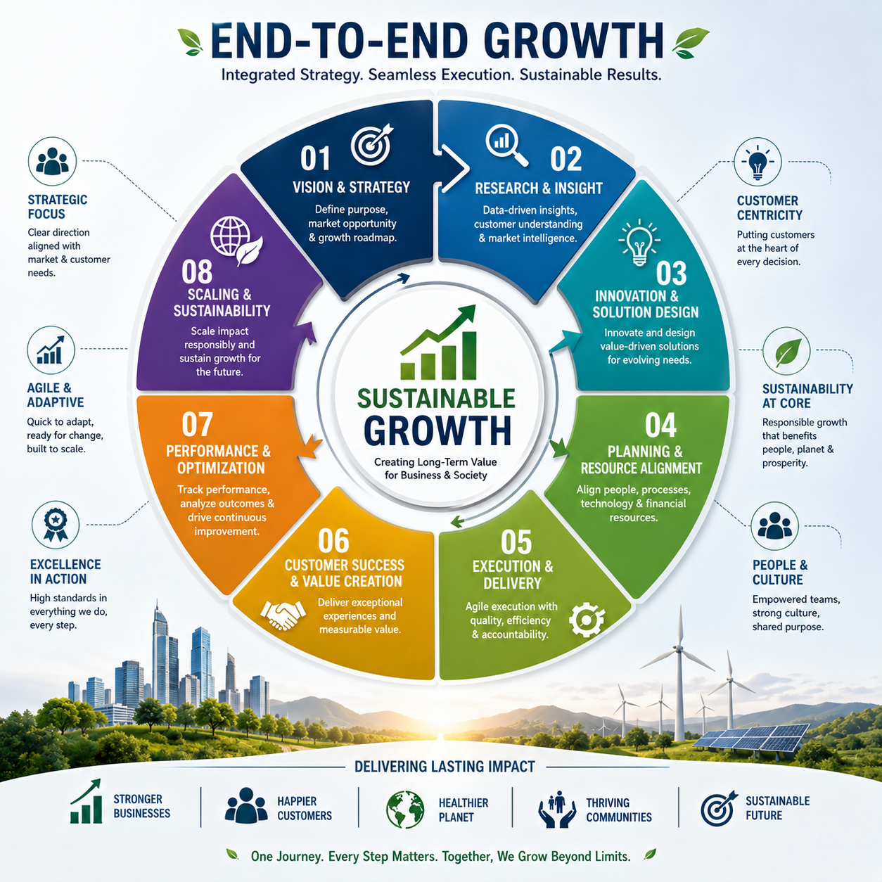 end to end growth